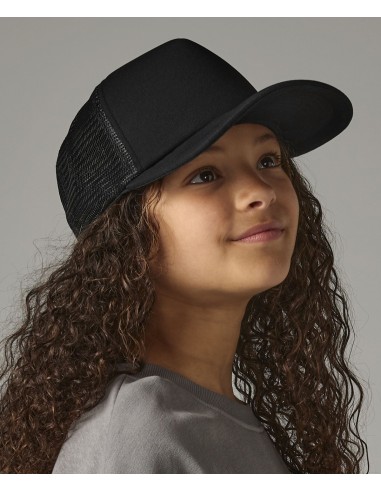 BEE-B645B-Junior Vintage Snapback Trucker